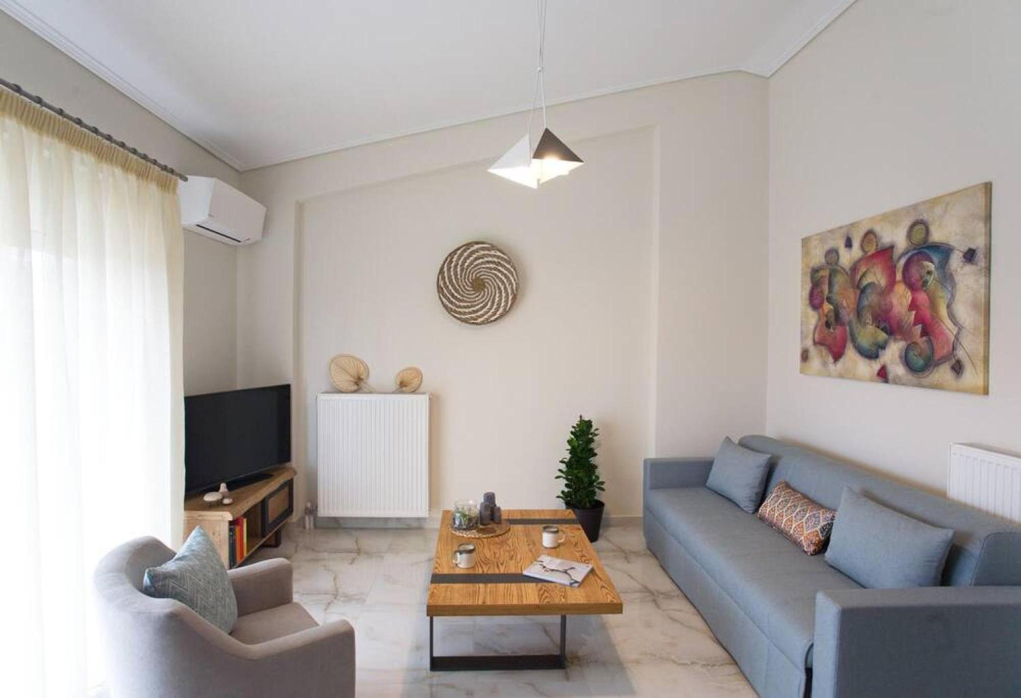 Sunny Apartment Lefkada - Lefkada Bnb Kalligoni Экстерьер фото